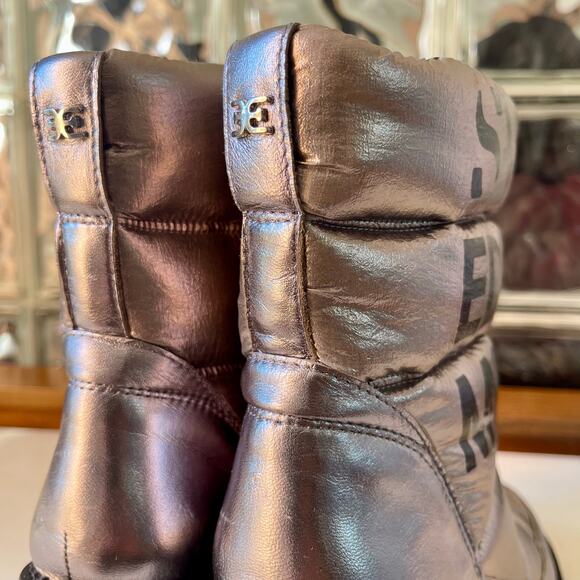 Sam Edelman Suzie Waterproof Puffer Boot 7.5 - Picture 4 of 11